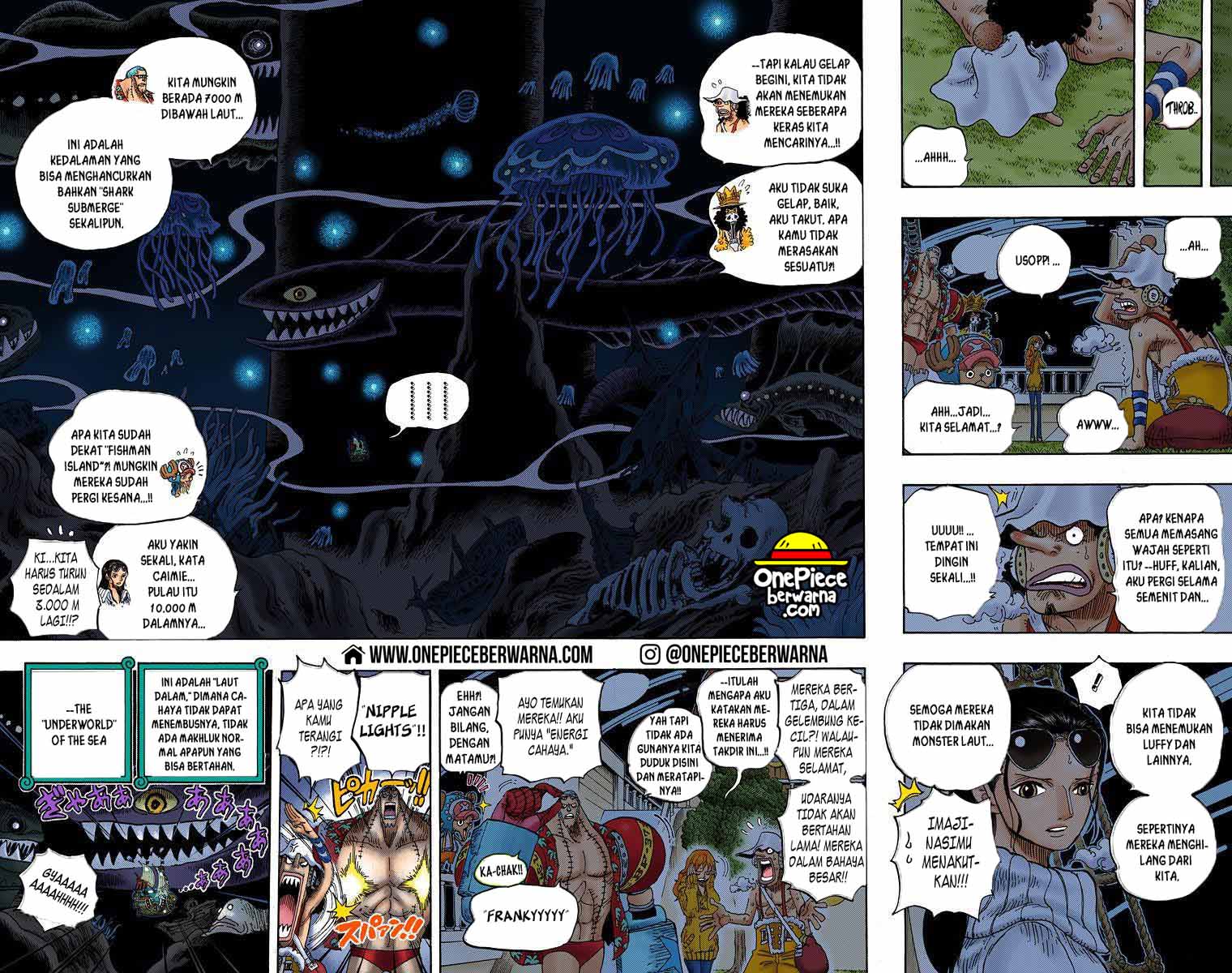One Piece Berwarna Chapter 605